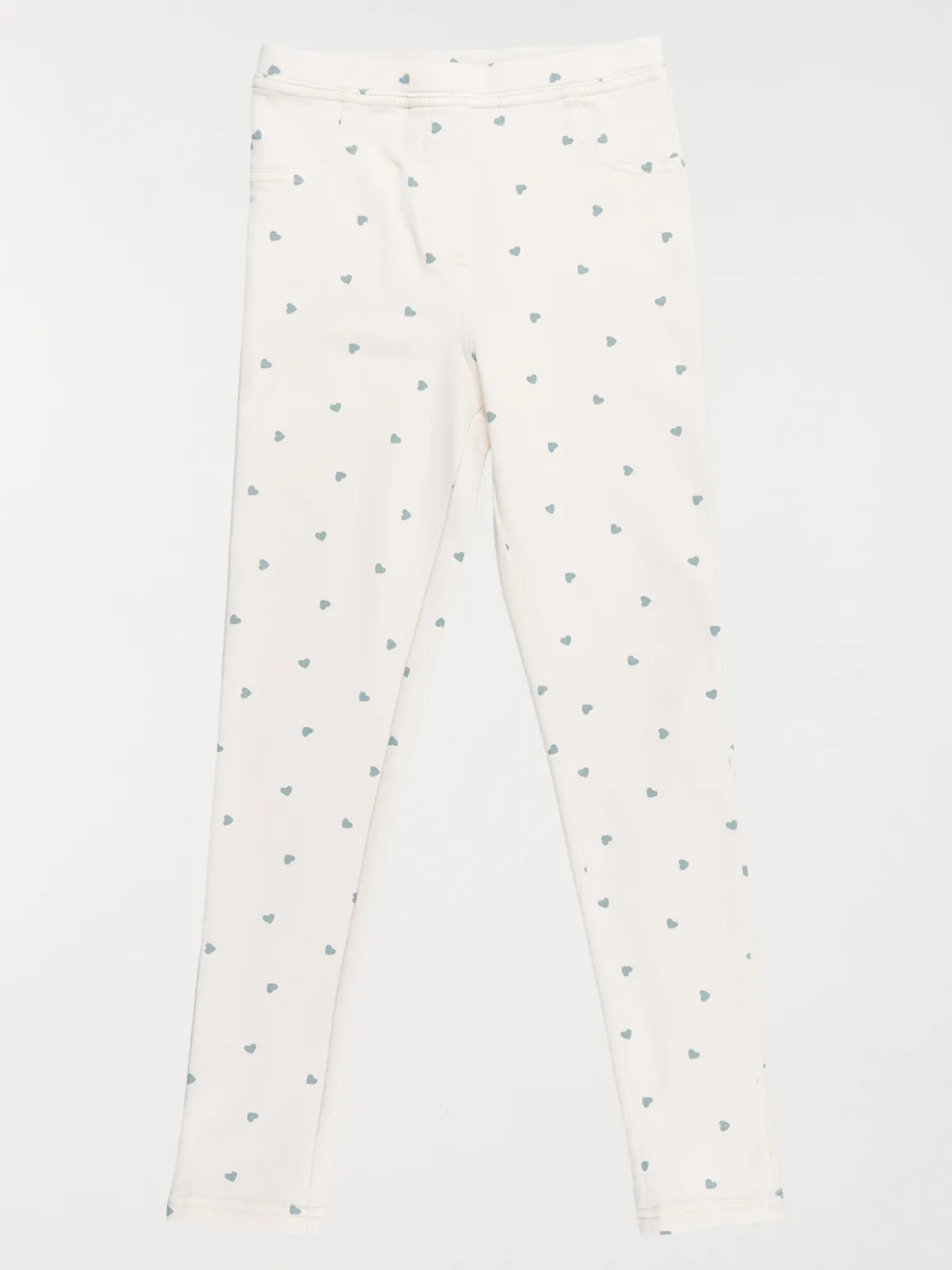 Jegging imprimé coeur fille (3-12A)