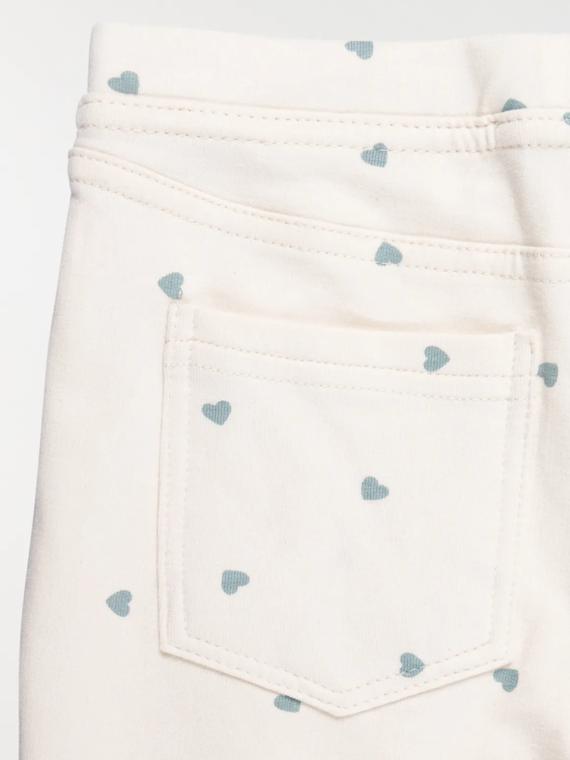 Jegging imprimé coeur fille (3-12A)