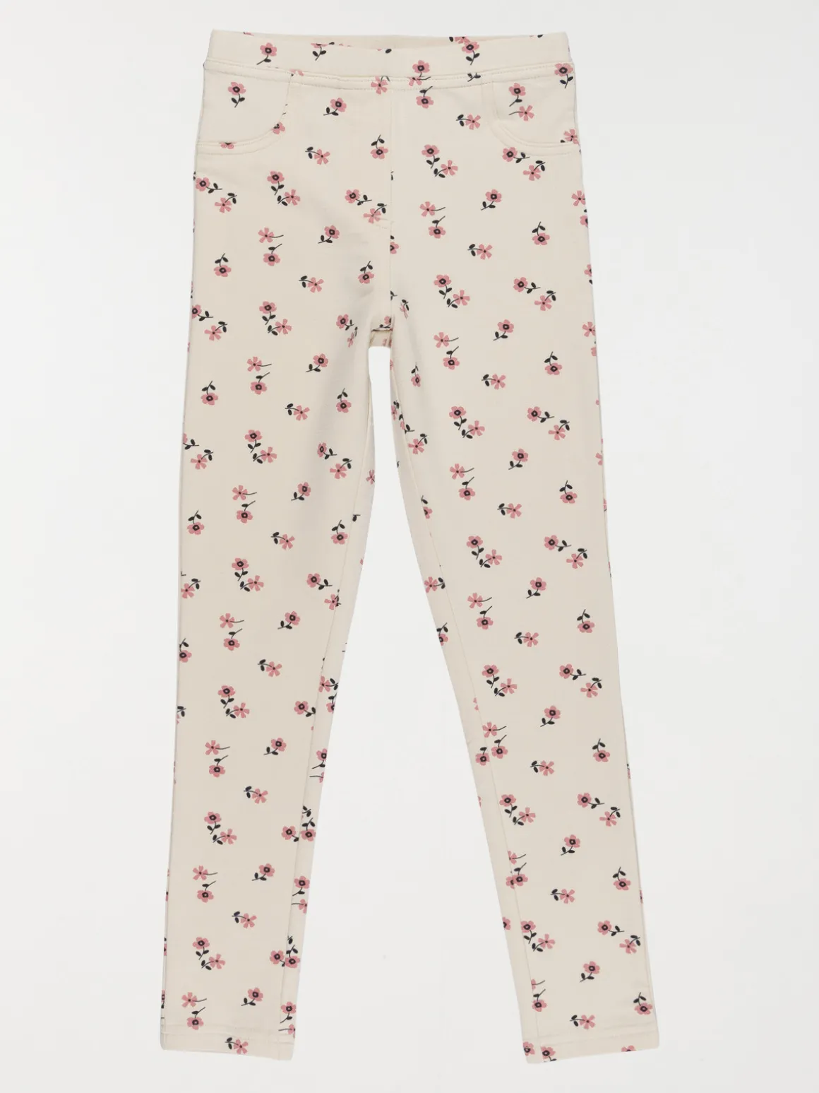 Jegging imprimé fleur fille (3-12A)