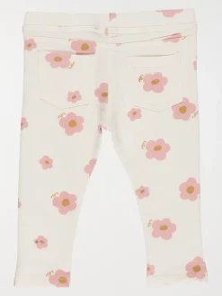 Jegging imprimé fleurs fille (3-36M)