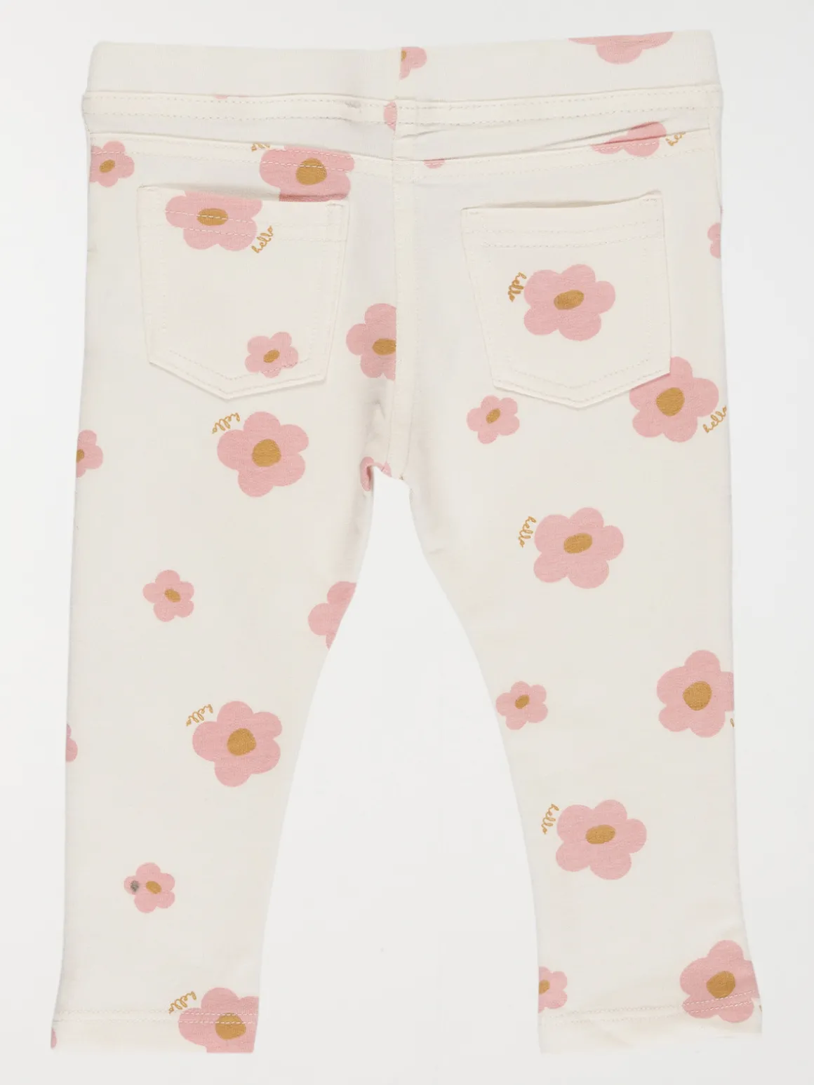 Jegging imprimé fleurs fille (3-36M)
