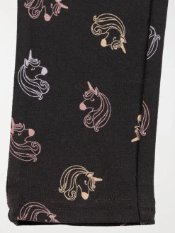 Jegging imprimé licorne fille (3-12A)