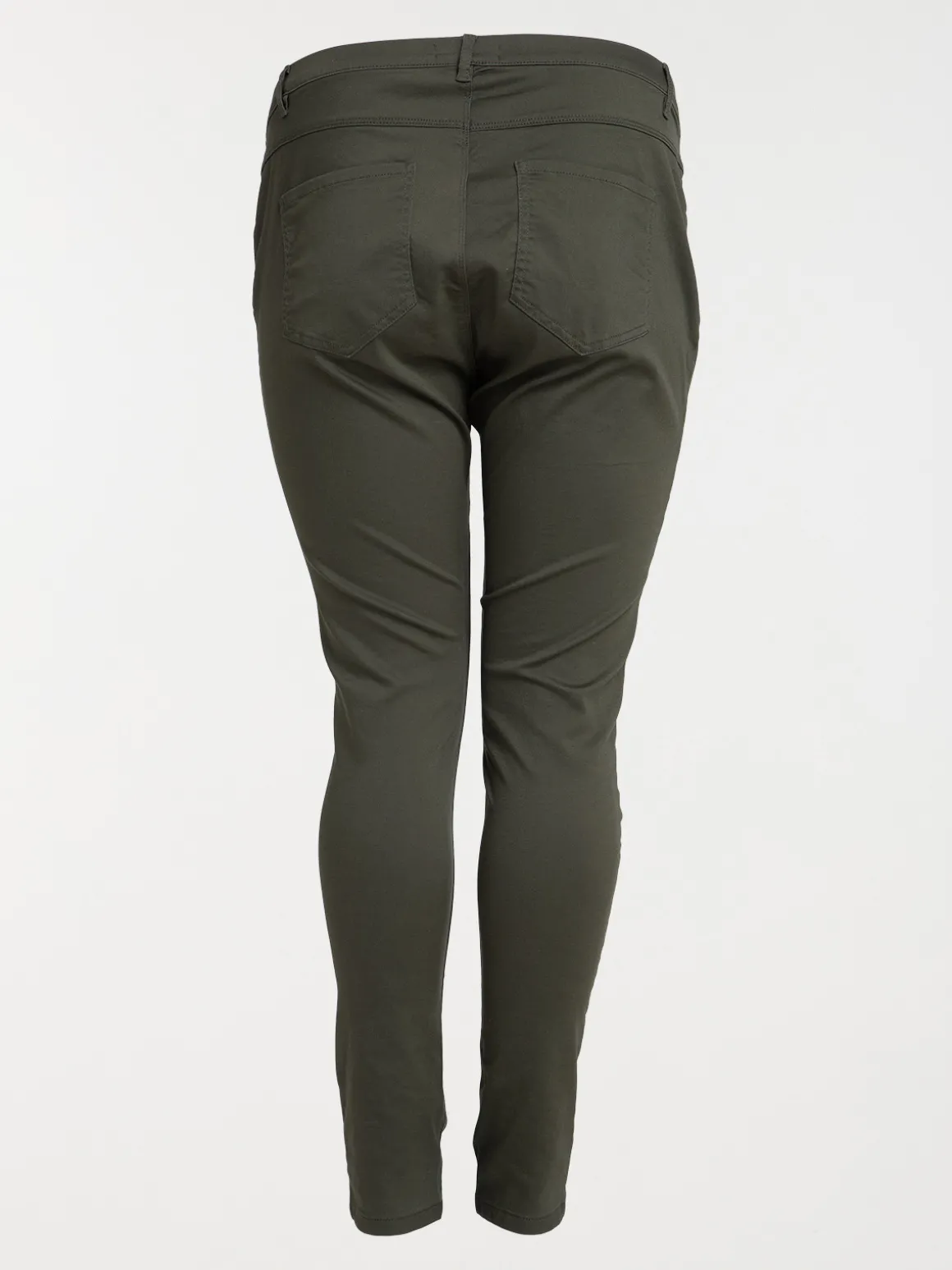 Jegging kaki quite grande taille femme