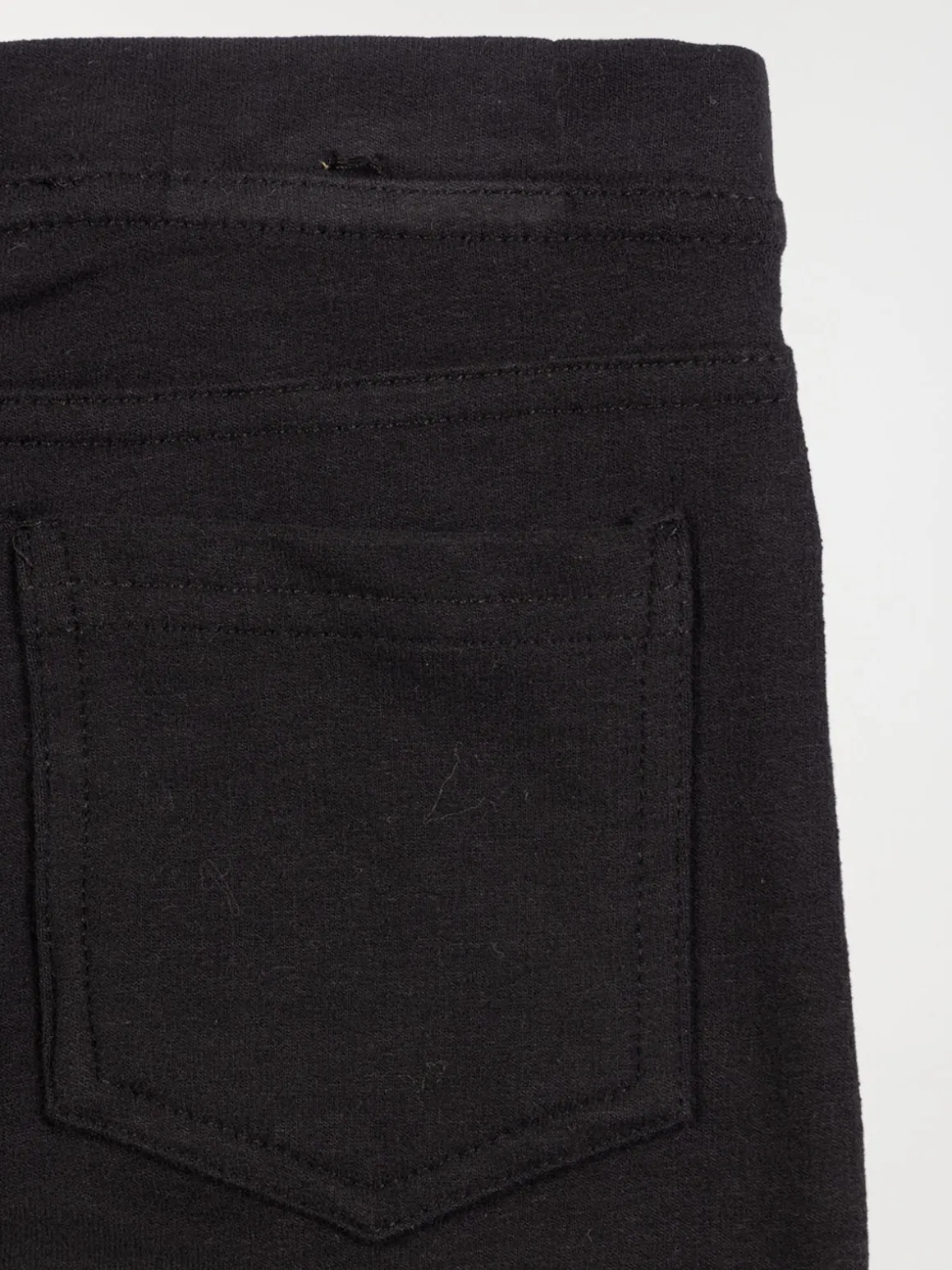Jegging uni noir fille (3-12A)