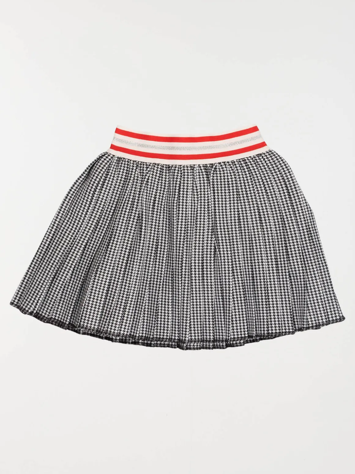 Jupe à carreaux noire fille (4-12A)