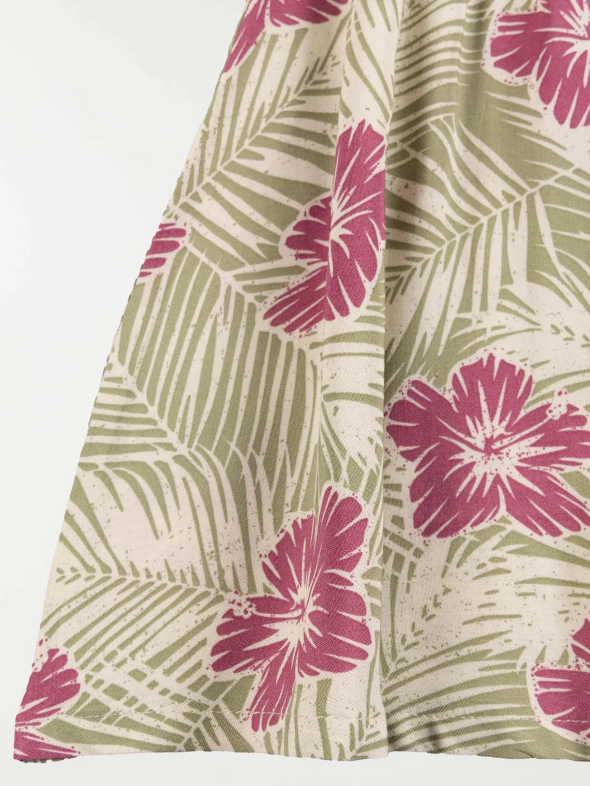 Jupe fleurs exotiques fille (XXS-M)