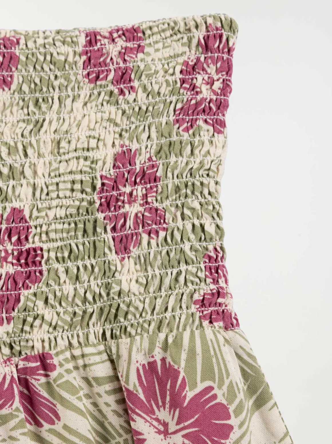 Jupe fleurs exotiques fille (XXS-M)
