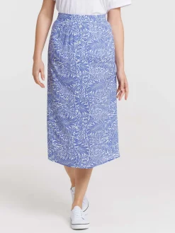 Jupe longue fleurie femme