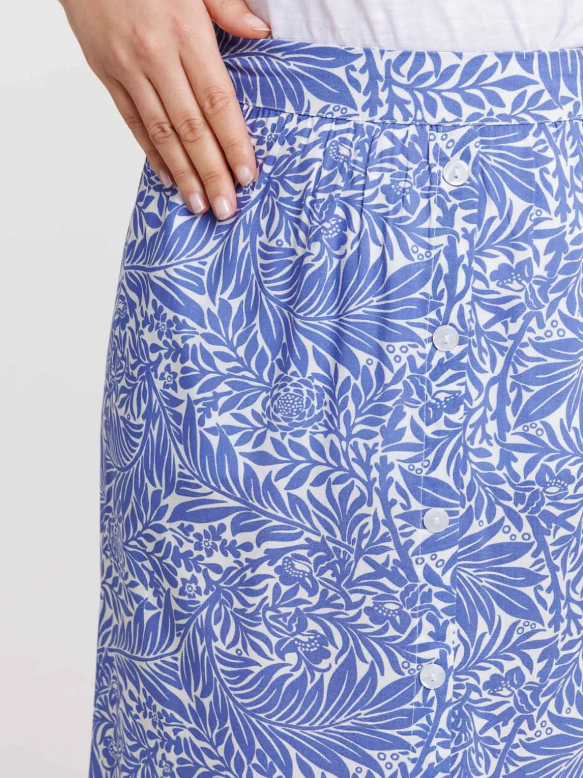 Jupe longue fleurie femme