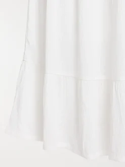 Jupe longue évasée écru fille (XXS-M)