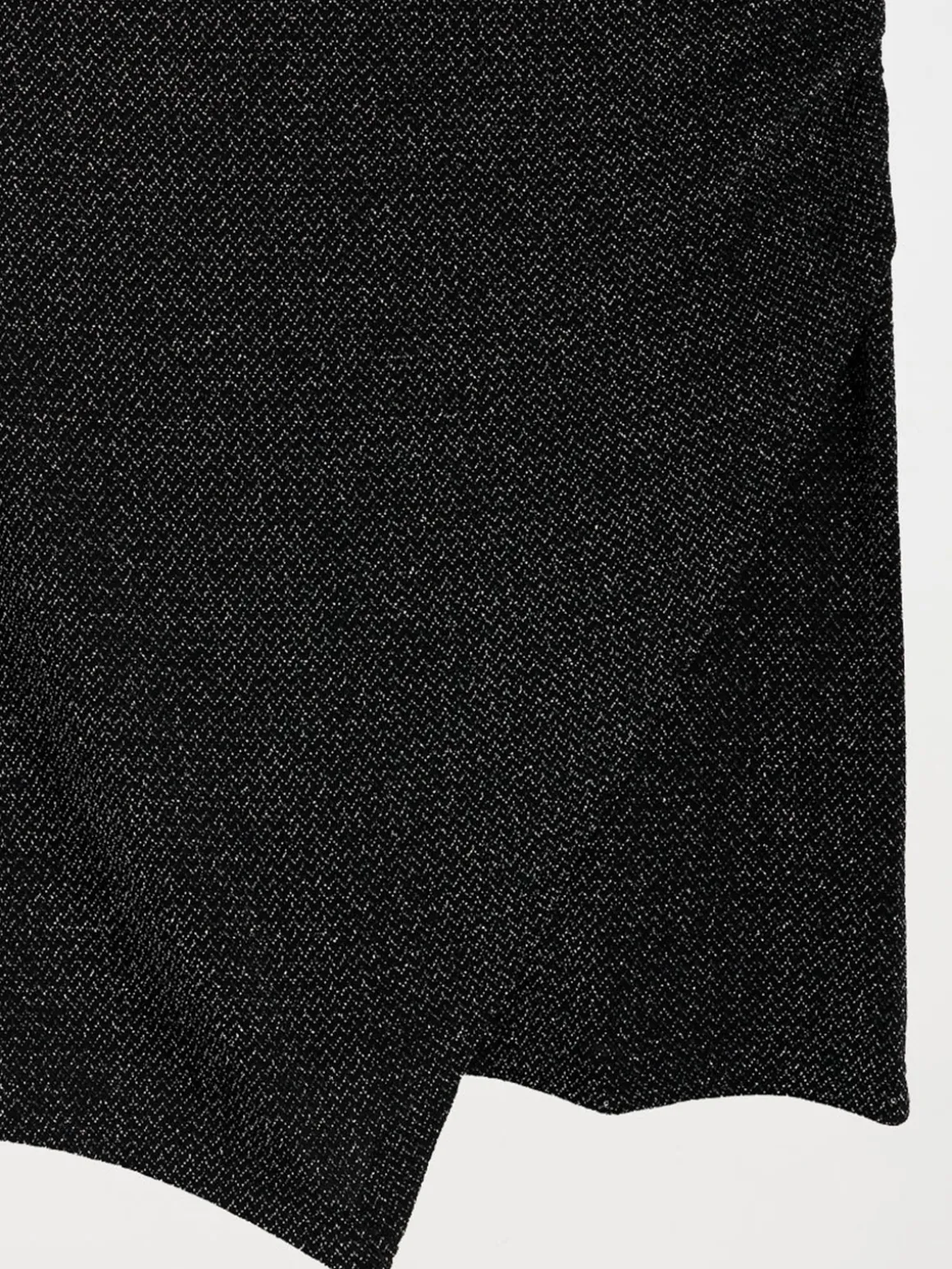 Jupe noire effet paillettée femme