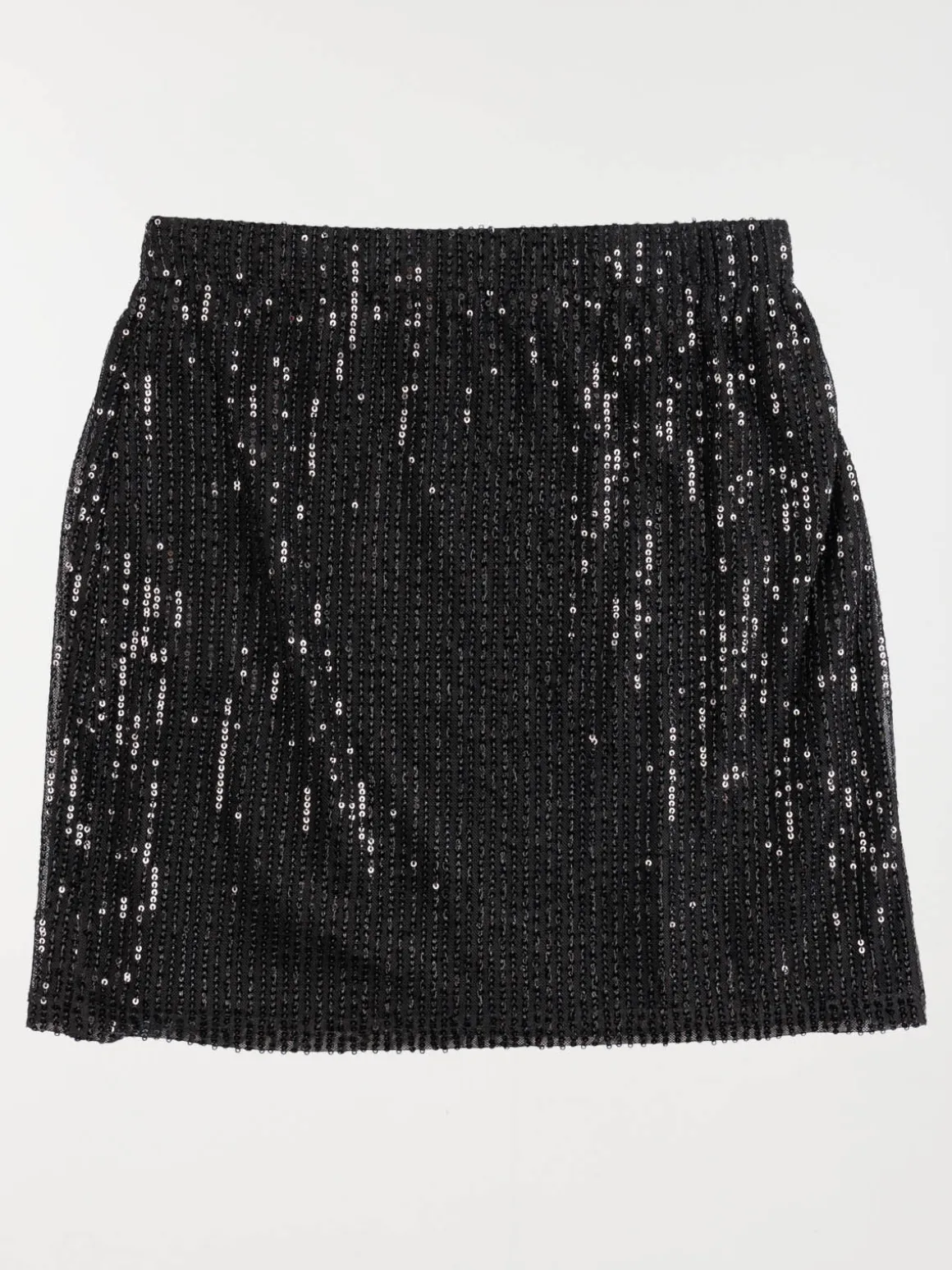 Jupe noire sequins fille (XXS-M)