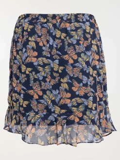 Jupe papillons grande taille femme