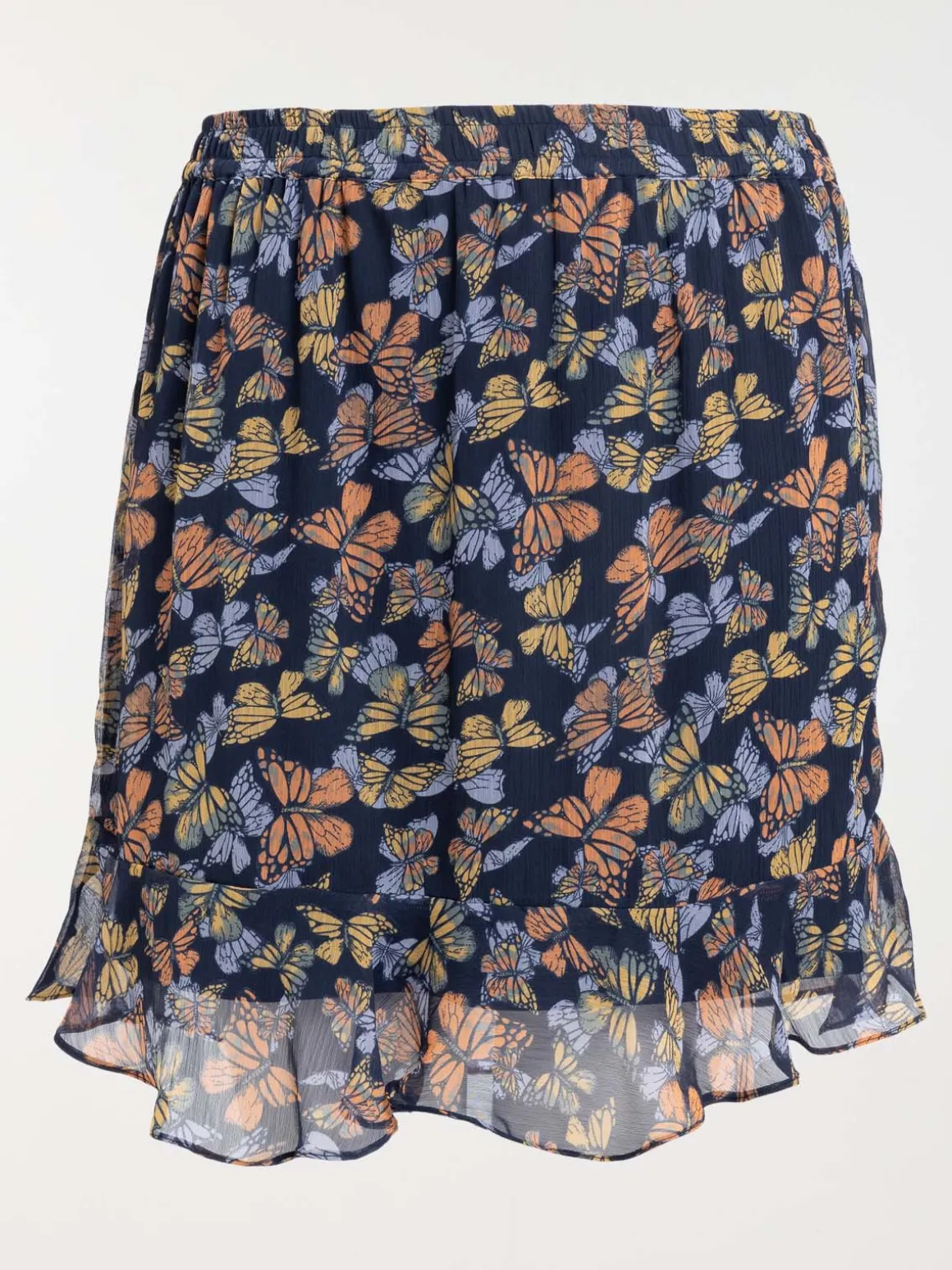 Jupe papillons grande taille femme