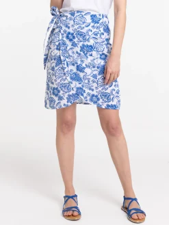 Jupe paréo imprimé femme