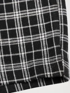 Jupe short à carreaux fille (XXS-M)