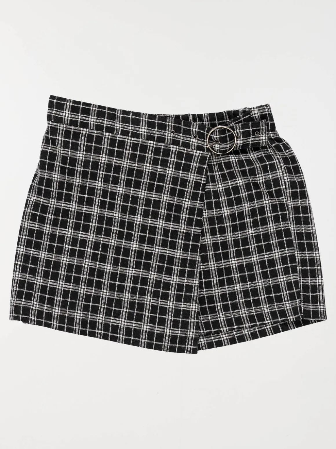 Jupe short à carreaux fille (XXS-M)