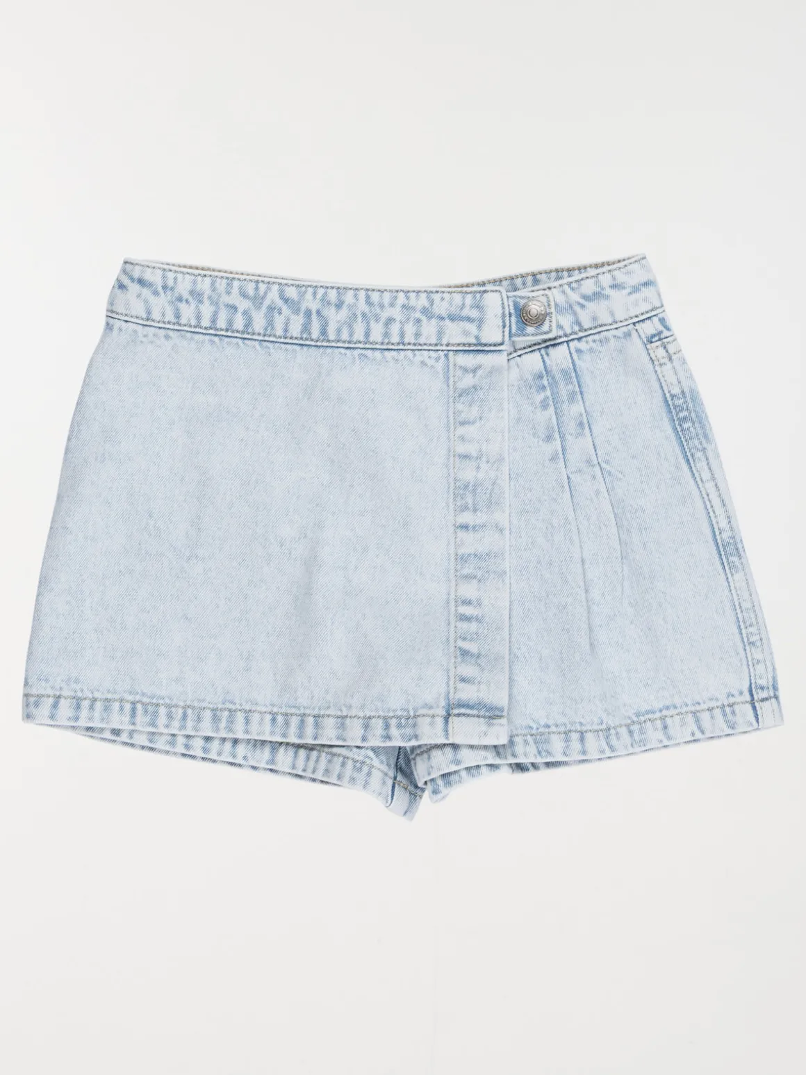 Jupe short en jean fille (3-12A)
