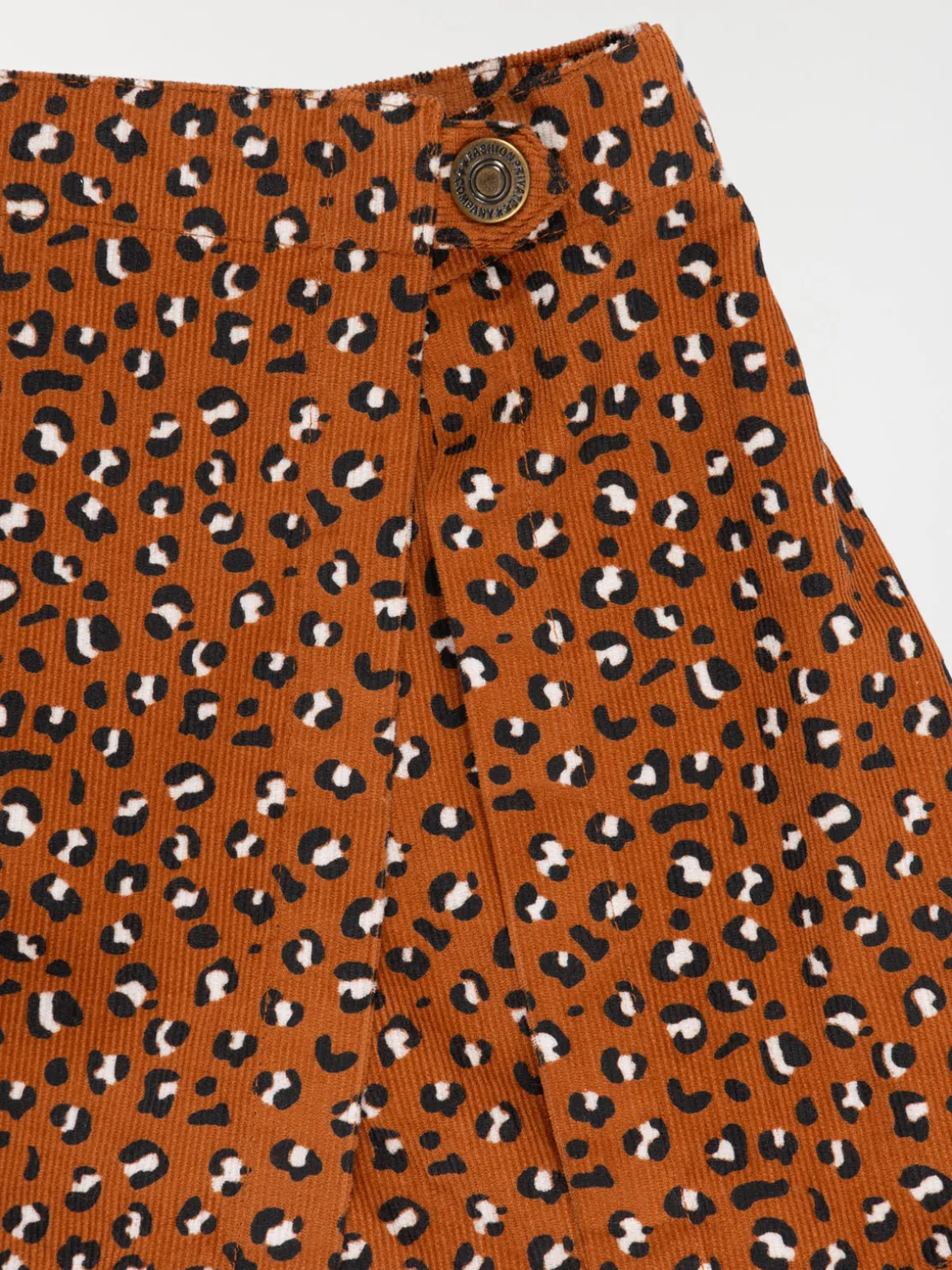 Jupe short léopard fille (3-12A)