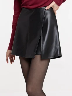 Jupe short noire femme