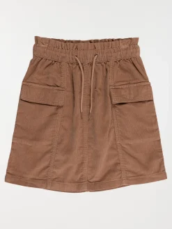 Jupe velours cold brown fille (XXS-M)