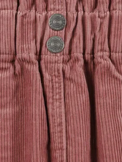 Jupe velours vieux rose fille (3-12A)