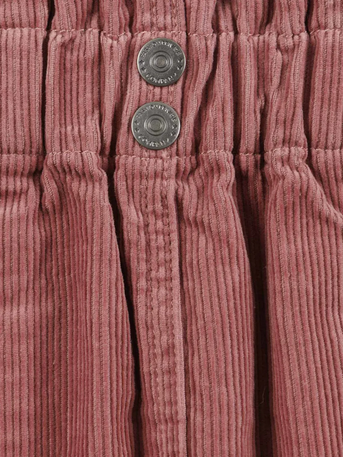 Jupe velours vieux rose fille (3-12A)