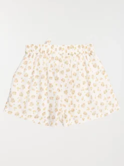 Jupe-short fleuri fille (3-12A)
