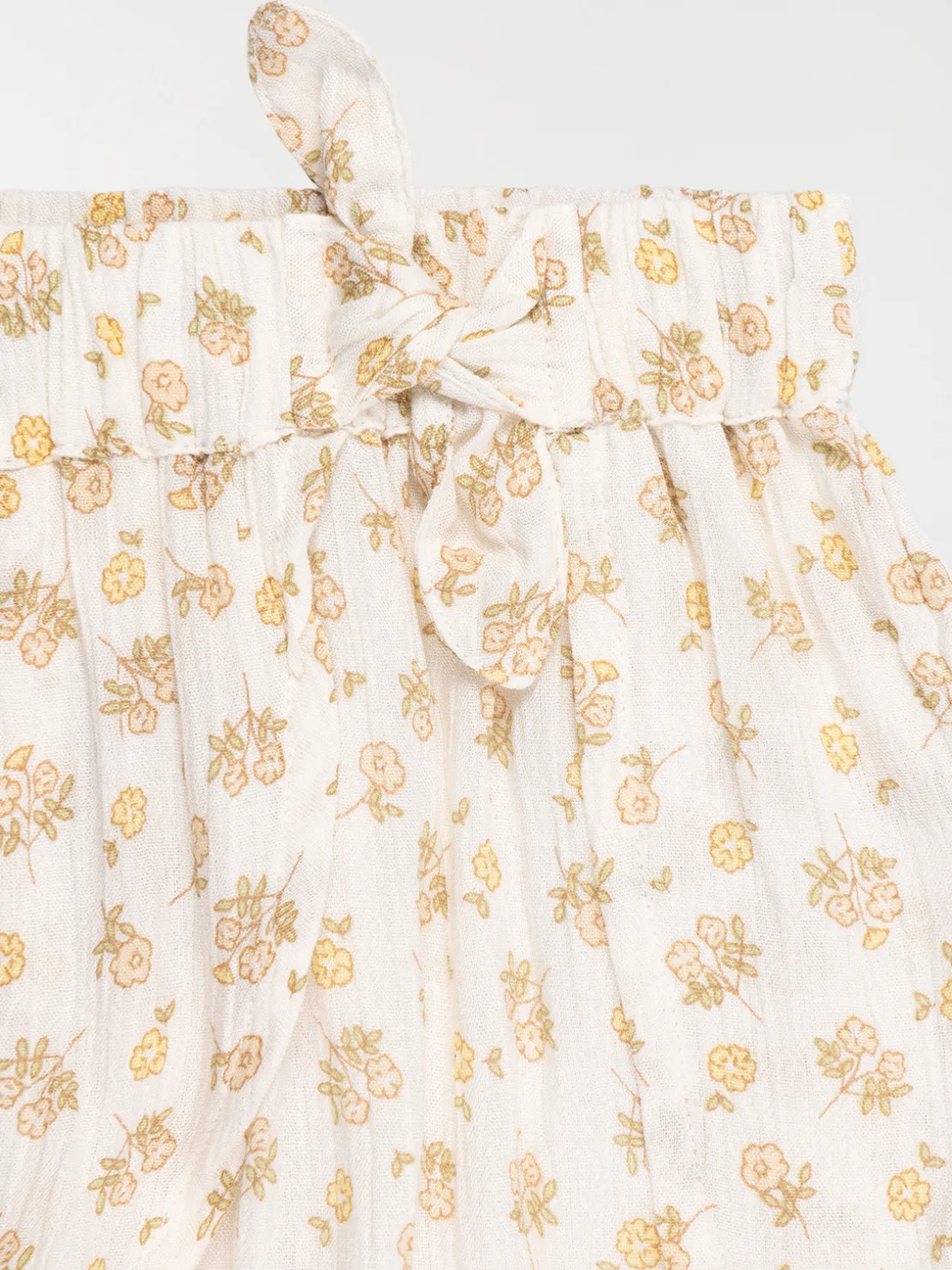 Jupe-short fleuri fille (3-12A)