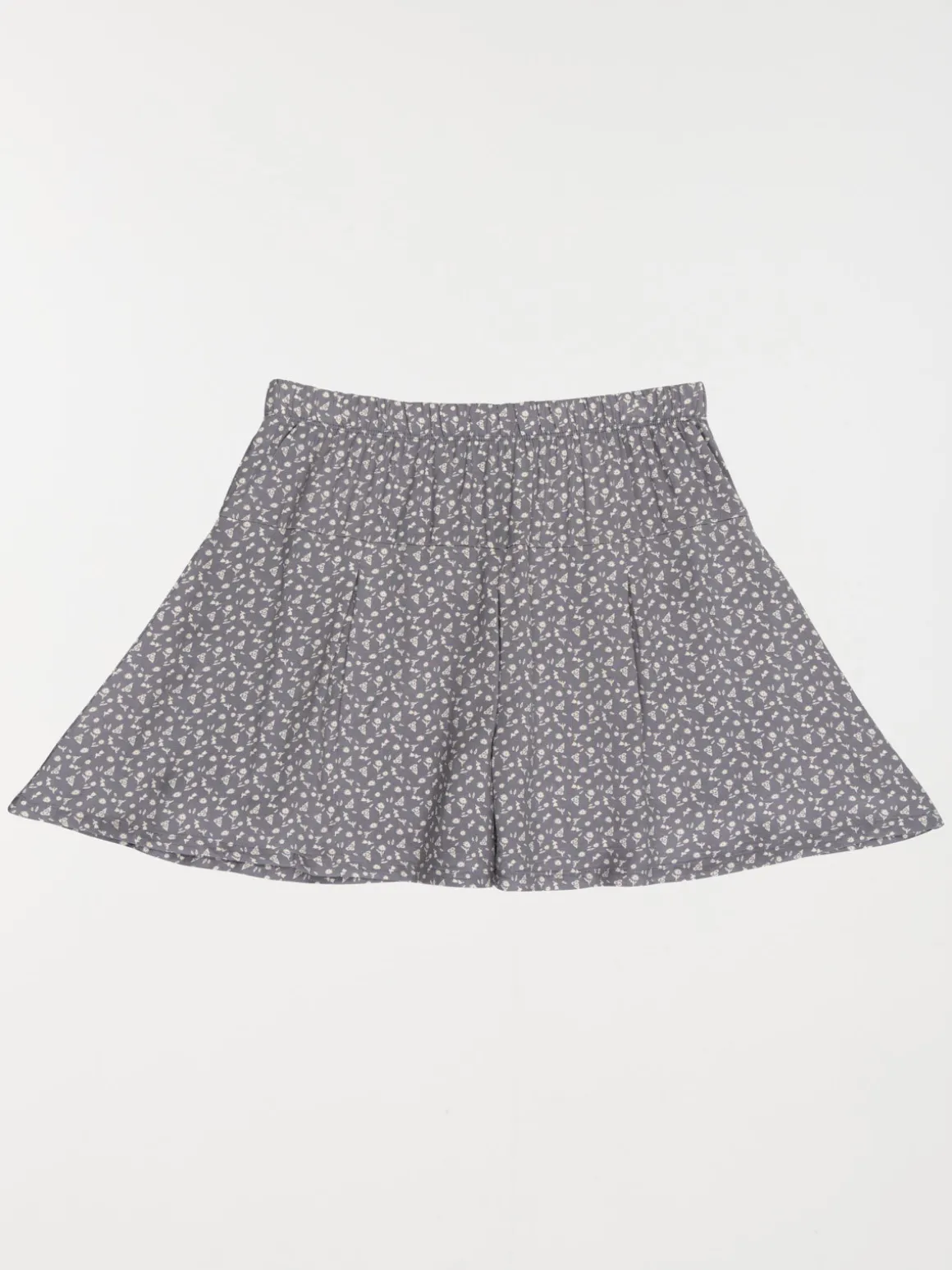 Jupe-short fleuri fille (XXS-M)