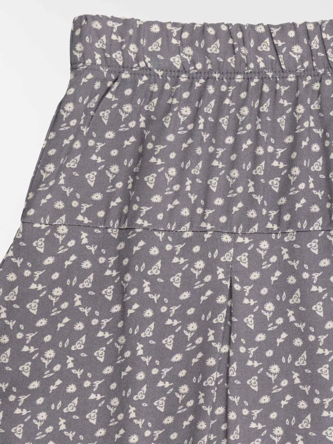 Jupe-short fleuri fille (XXS-M)
