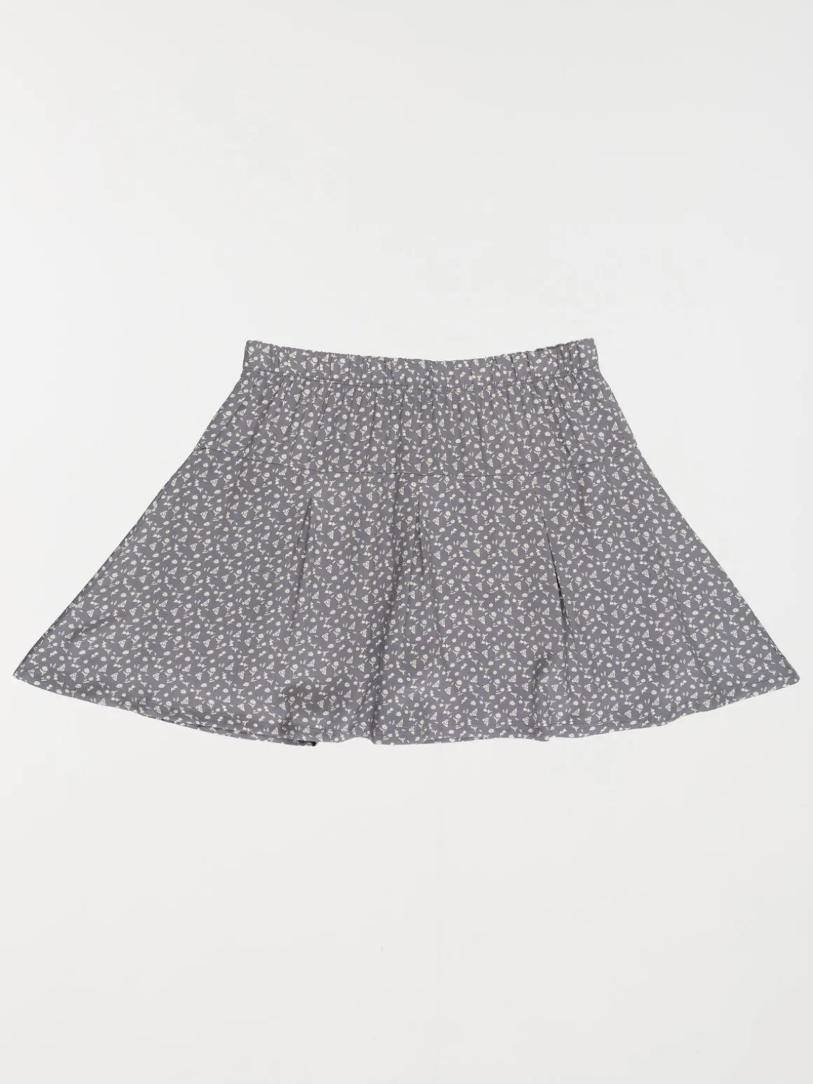 Jupe-short fleuri fille (XXS-M)