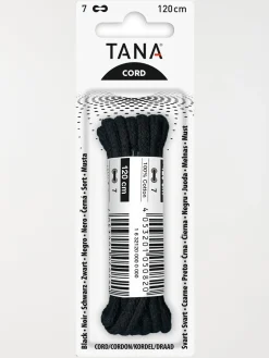 Lacets cordons noirs 120 cm