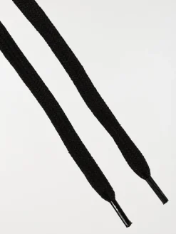 Lacets plats noirs 150 cm 8 oeillets