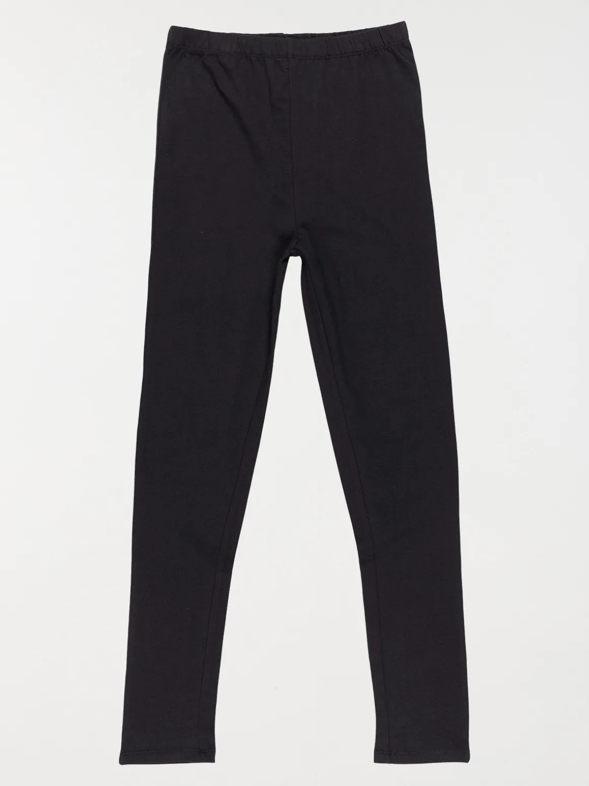 Legging basique fille noir (XXS-M)