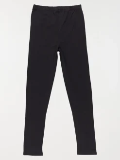 Legging basique fille noir (XXS-M)
