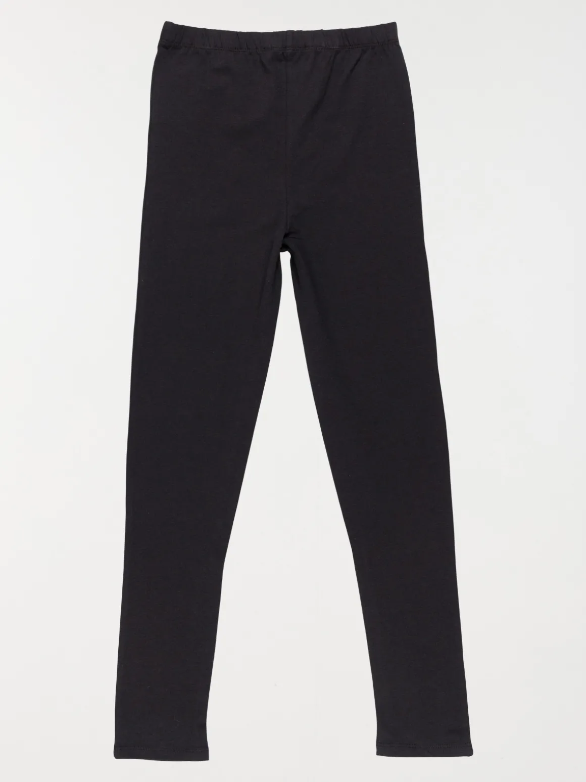 Legging basique fille noir (XXS-M)