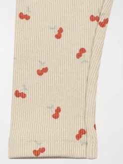 Legging côtelé cerises fille (3-36M)