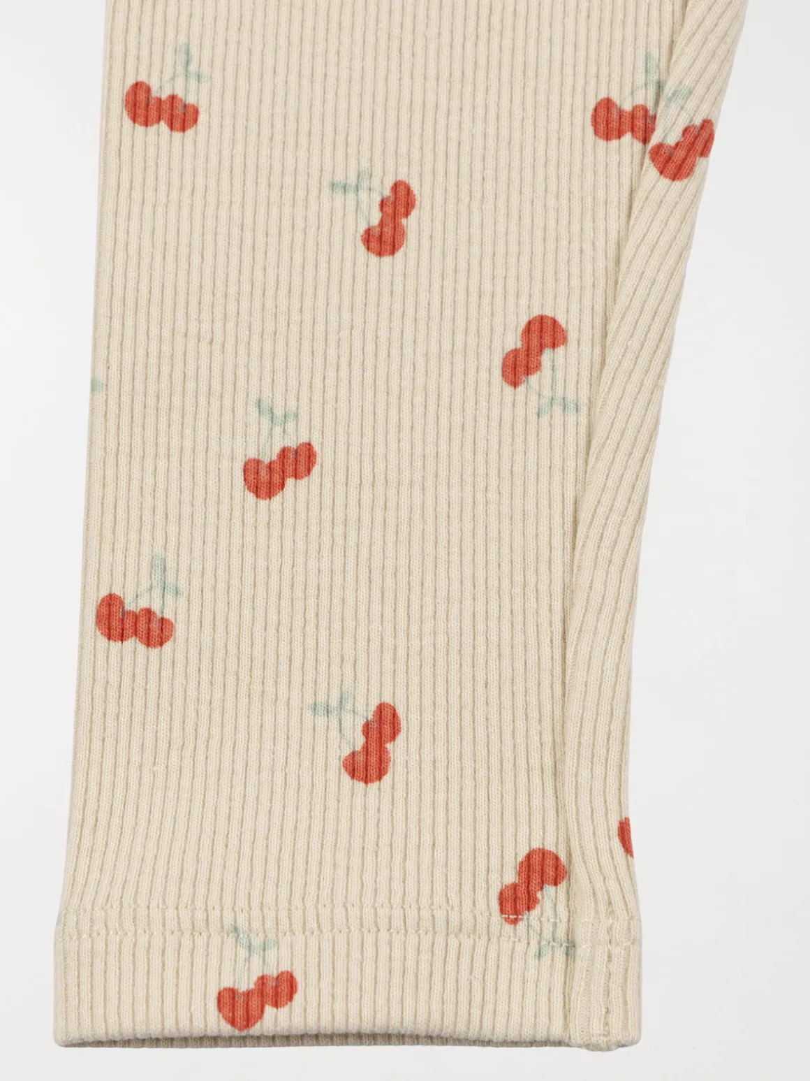 Legging côtelé cerises fille (3-36M)