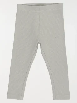 Legging côtelé ciel gris fille (3-36M)