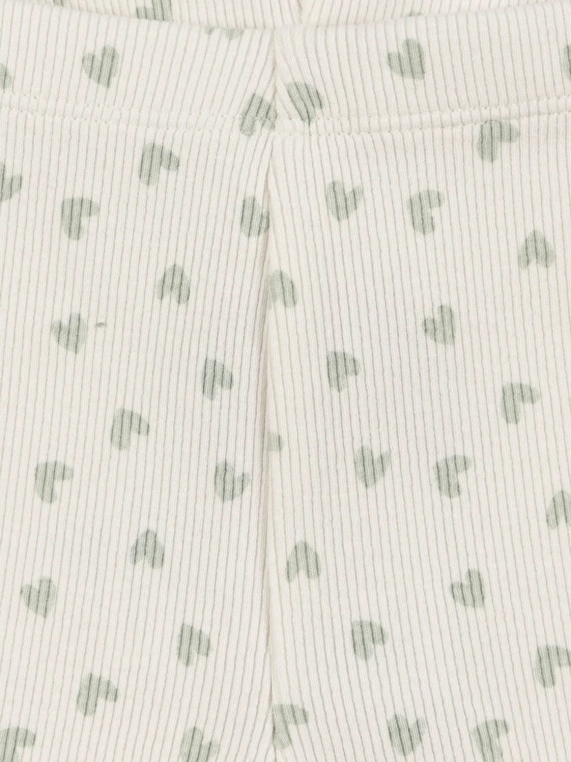 Legging côtelé coeur fille (3-36M)