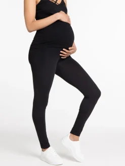 Legging de maternité noir femme