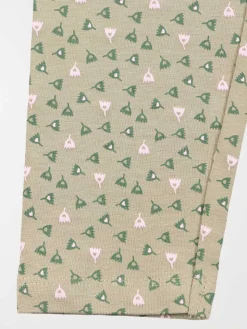 Legging imprimé fleur fille (3-12A)