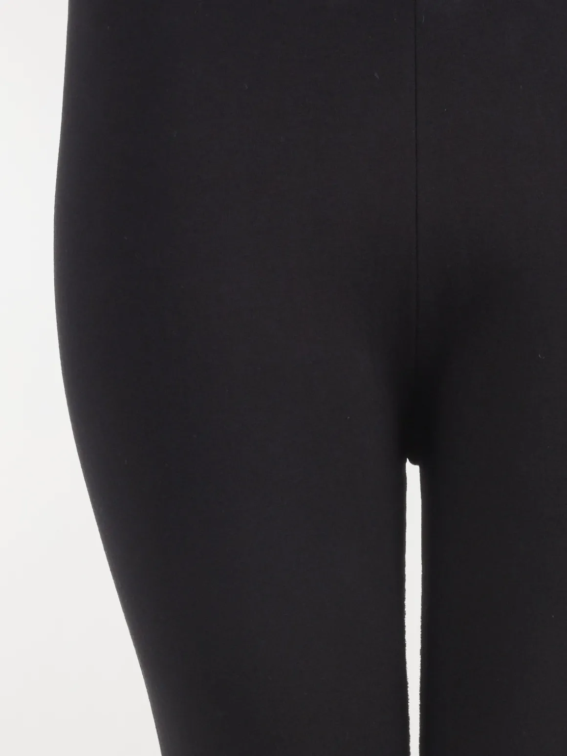 Legging noir grande taille femme