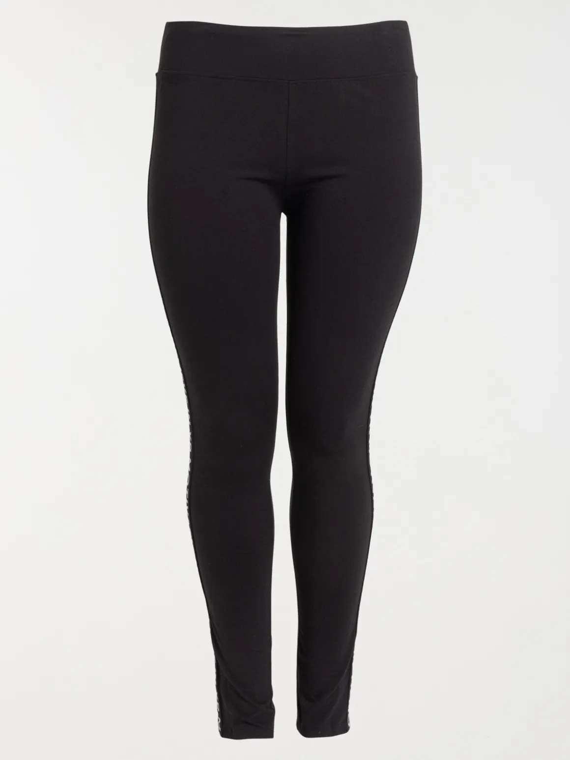 Legging sport grande taille femme noir