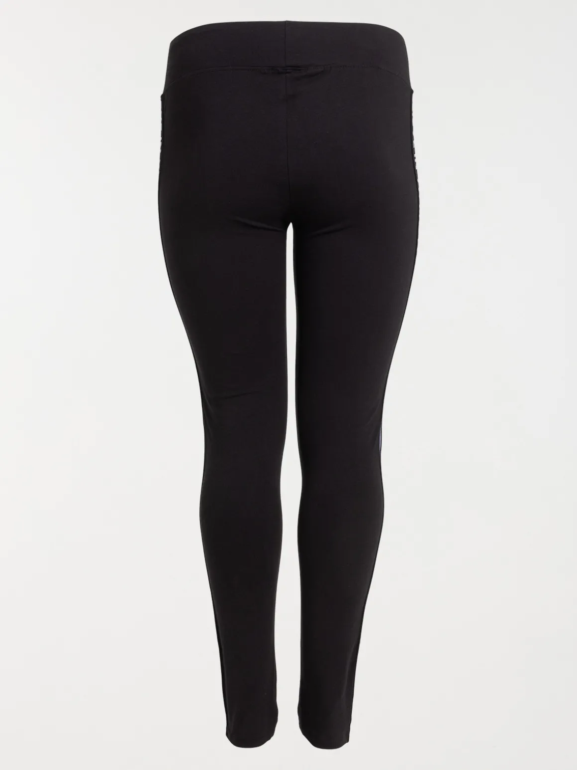 Legging sport grande taille femme noir