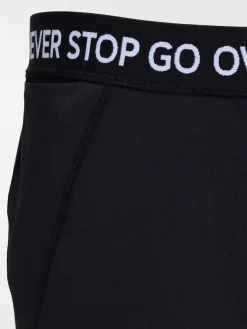 Legging sport noir grande taille femme
