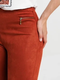 Legging suédine femme