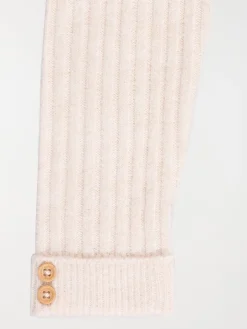 Legging tricot écru fille (3-36M)