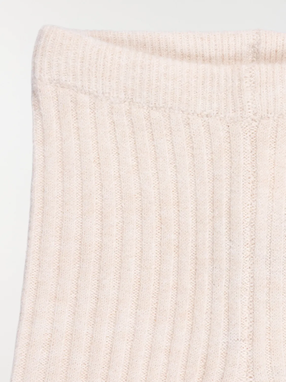 Legging tricot écru fille (3-36M)